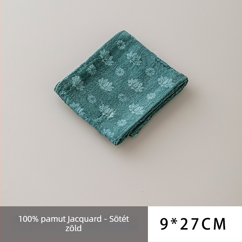 Pamut teás törlőkendő és teázó alátét, pastoral stílus, márka Peryitang, csomagolás Opp táska, első osztályú minőség