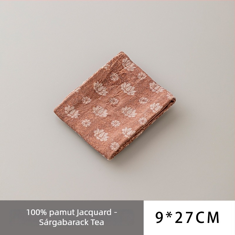 Pamut teás törlőkendő és teázó alátét, pastoral stílus, márka Peryitang, csomagolás Opp táska, első osztályú minőség