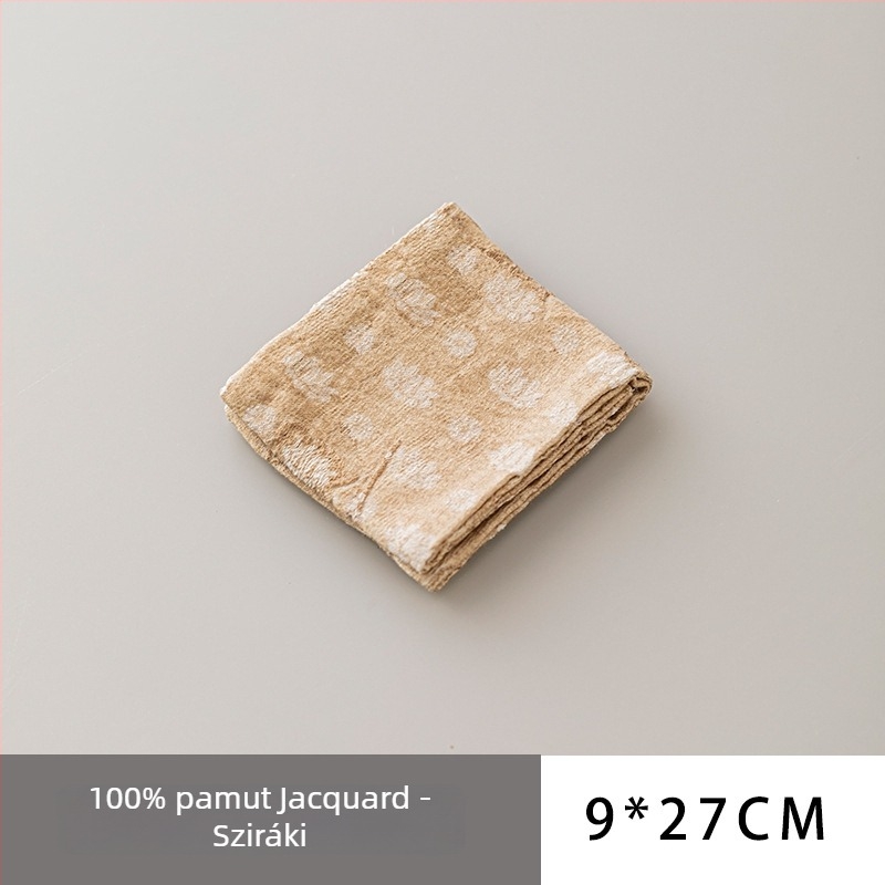 Pamut teás törlőkendő és teázó alátét, pastoral stílus, márka Peryitang, csomagolás Opp táska, első osztályú minőség