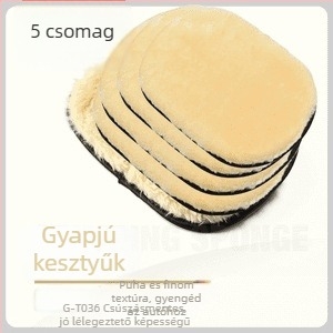 Autóápolási kesztyű — plüss anyag, Pluche márka, modell J007, medve mancstílus