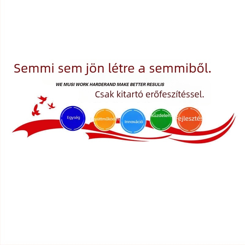 Iroda dekorációs szlogenek – 3D-s akril falidíszek a csapat inspirációjáért és a vállalati kultúráért
