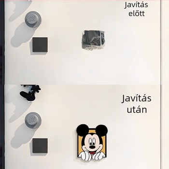Falmatrica lyukak javítására és felületi hibák elfedésére, vízálló dekor aranyos állatmintával