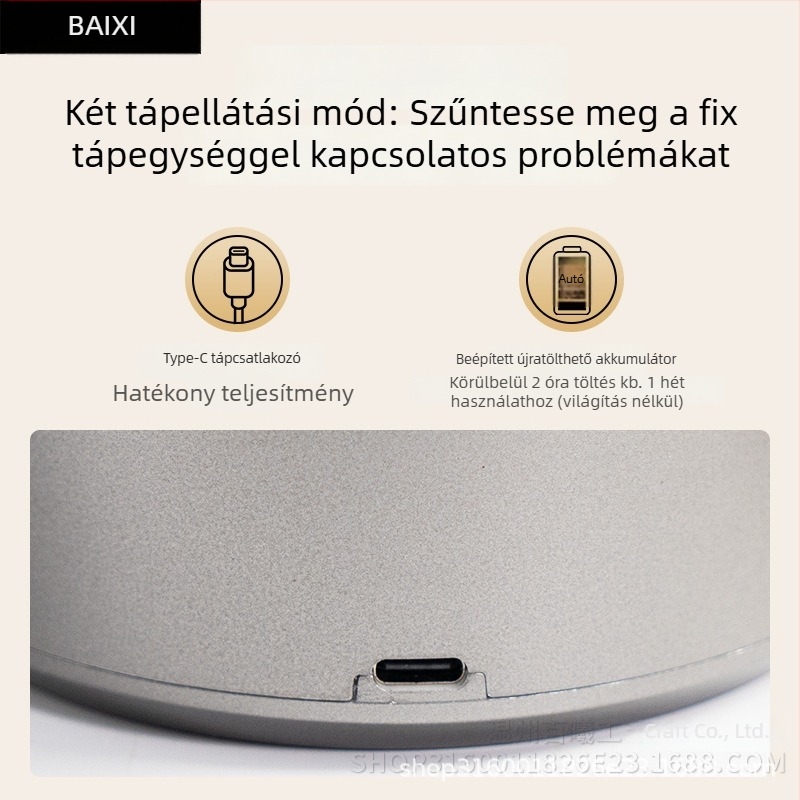 Baixi Újratölthető egyfejű óratekergető készülék egy mechanikus óra számára – kompakt tároló doboz automata karórákhoz