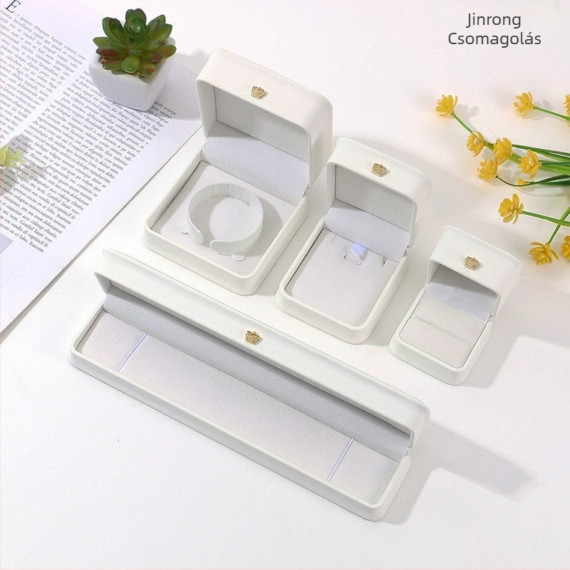PU bőr ékszeres doboz Jinrong Packaging – dobozok gyűrűhöz, medálhoz és karkötőhöz, csomagoló doboz