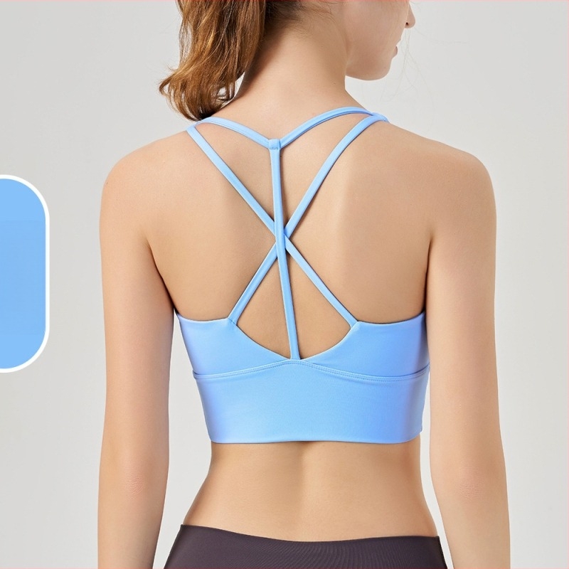 Női nedvszívó fitness top mell alátámasztó betéttel, jóga és pilateshez