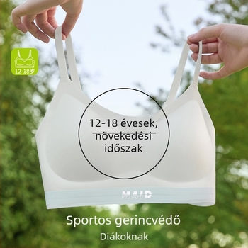 Varrat nélküli sportmelltartó lányoknak és tiniknek