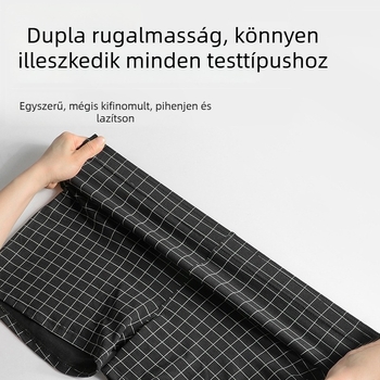Arlo férfi pamut boxeralsó, laza szabású, lélegző, kényelmes tiniknek és fiúknak, négy évszakos használatra.