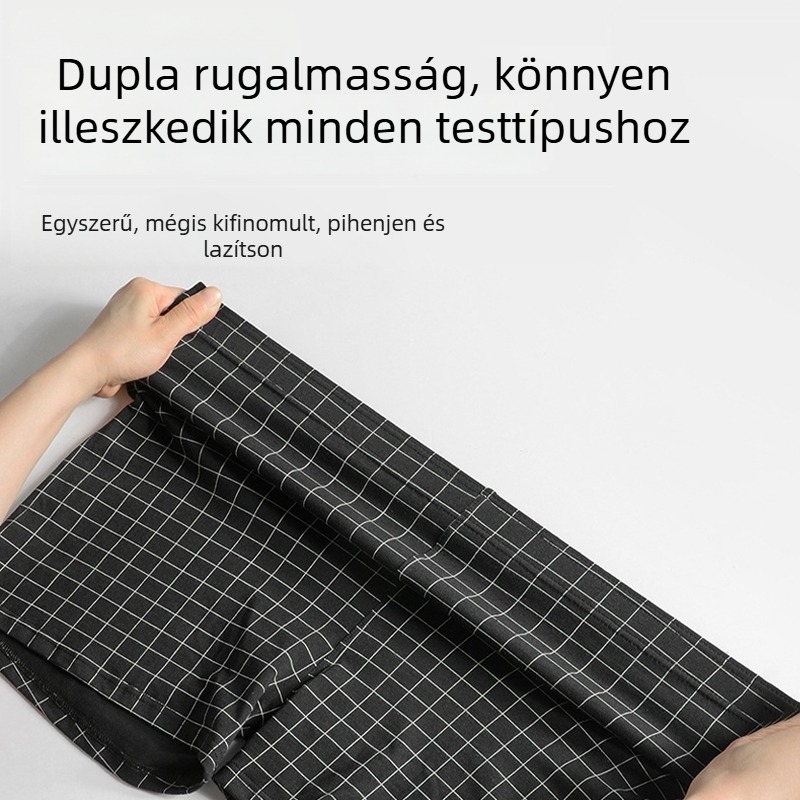 Arlo férfi pamut boxeralsó, laza szabású, lélegző, kényelmes tiniknek és fiúknak, négy évszakos használatra.