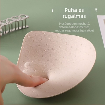 Nylon melltartó betét - 2 cm vastagság, légáteresztő, izzadságot felszívó, láthatatlan támogatás sportmellényhez