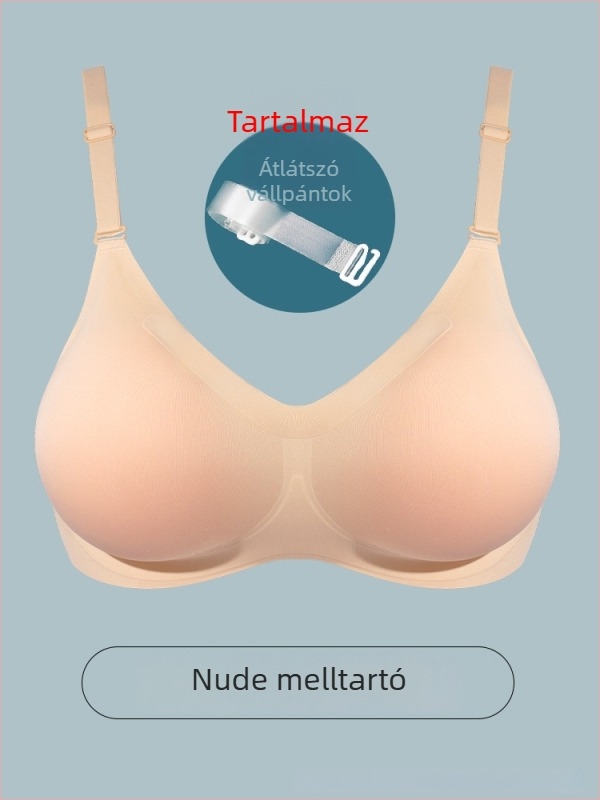 Szilikon protézises mellek – varrás nélküli push-up melltartó kis mellemhez, cosplayhoz