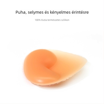 Szilikon Mellkasbetét Esküvői Ruhához — varrat nélküli, láthatatlan, vastított, lélegző