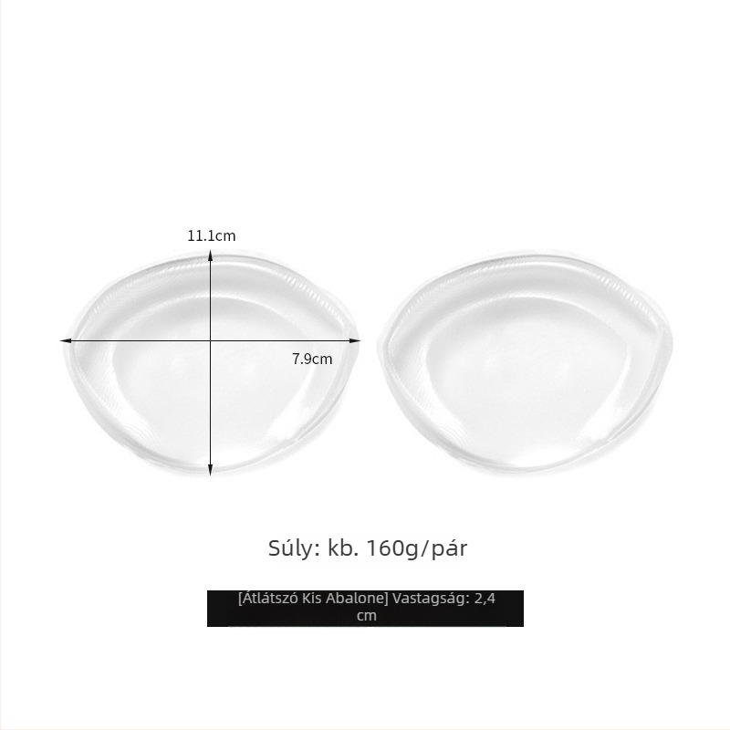 Szilikon Mellkasbetét Esküvői Ruhához — varrat nélküli, láthatatlan, vastított, lélegző