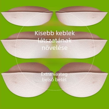 8 cm vastag kivehető párnázás sportmelltartóhoz, kibővített kosár és megvastagodott belső bélés
