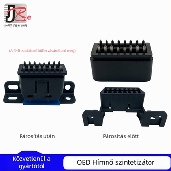 OBD-II női adapter autóhoz – Refined Obd-ii, 5V/2A, 16 tű, IP6X, közvetlen csatlakozás