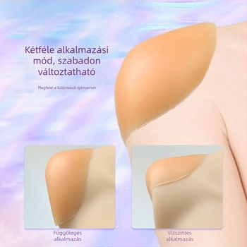Üzleti öltönyhöz való láthatatlan szilikon vállpárnák, derékszögű kialakítás, levehető, uniszex