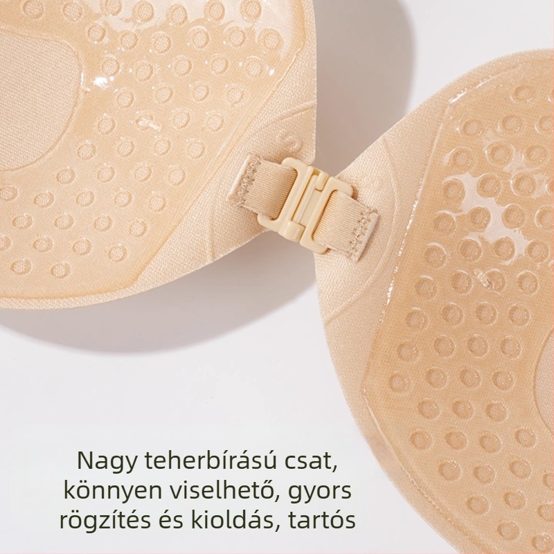 Langsha melltapasz nőknek, láthatatlan push-up, vékony nyári felhelyezés, esküvői ruha pántjaihoz, mangó formájú