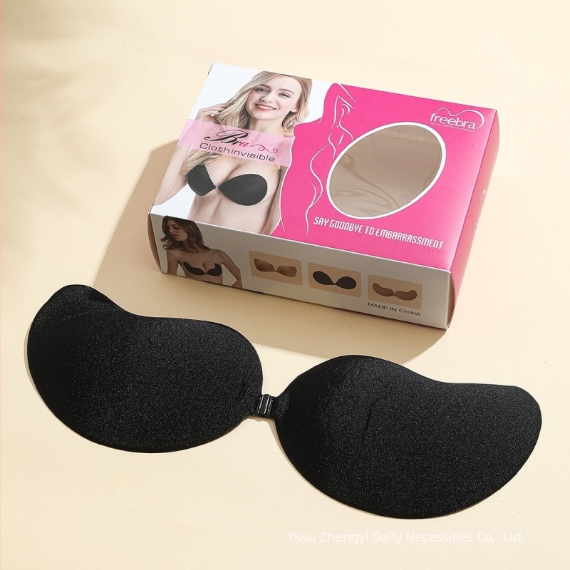 Mangó alakú láthatatlan mellragasztó, pánt nélküli viselethez, pamut, vékony, sima, szexi