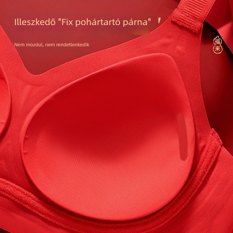 Emelős melltartó fix kosarakkal, kis mellekhez, anti-nyújtás, hátul négy sor horog-zár