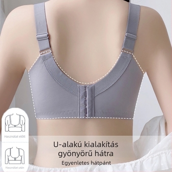 Teljes kosárú csipkés melltartó vékony formázott kosarakkal, rögzített dupla vállpántokkal, hátul négy sor kapoccsal, 70–80% poliészter és pamut bélés