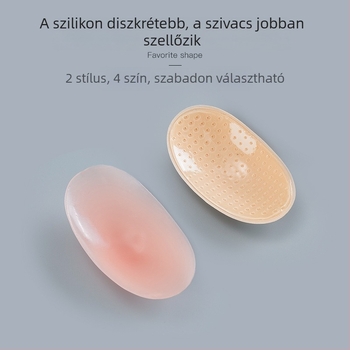 Szilikon vállpárna nőknek és férfiaknak, derékszögű forma, keskeny válltámasz, varratmentes, csúszásmentes