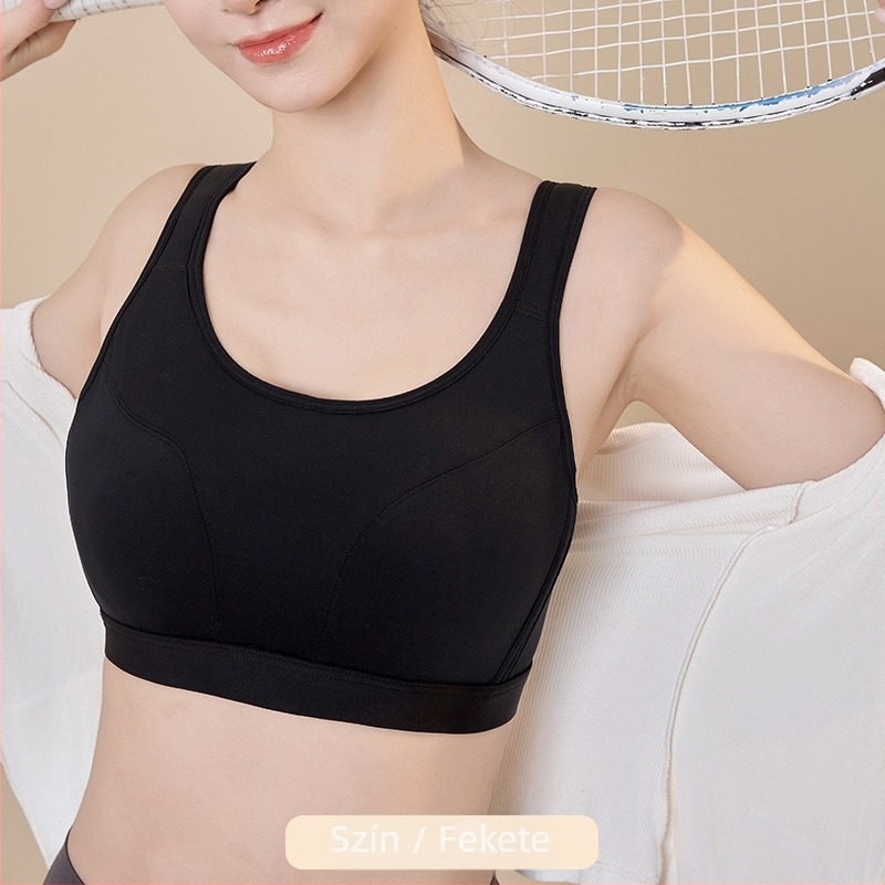 Füllkosaras melltartó varrás nélküli, gyűjtőhatással; anyag: nylon; belső anyag: spandex; hátul négy sor csat; állítható, rögzített dupla pántok; bélés spandex