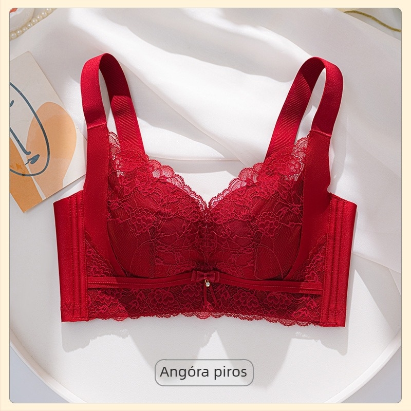 Vezeték nélküli push-up melltartó, nylon anyagú, 3/4 kosár, formázott kosarak: vékony felül, vast alul, állítható funkció, hátul négy sor kapocs