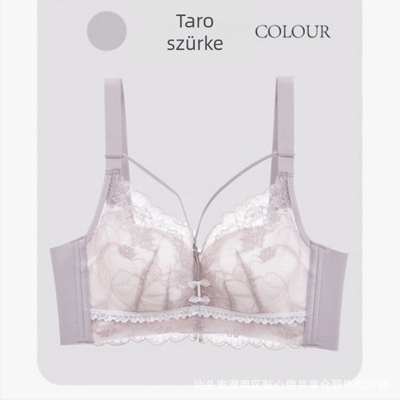 Qianyi Lingerie 9962 B kosár, teljes kosár, Push-Up, vékony formázott kosár, hátul négy sor kapocs