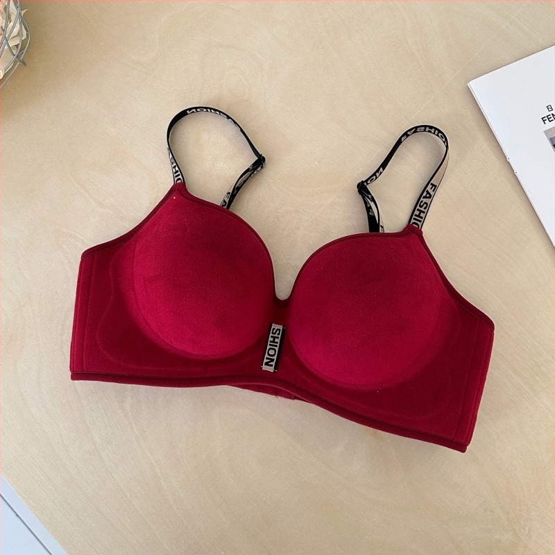 Raffa Velvet téli női push-up melltartó, lélegző, V-alakú dizájn, melegen tartó fleece béléssel, vastagított kialakítás, vizuálisan megnöveli a kis melleket