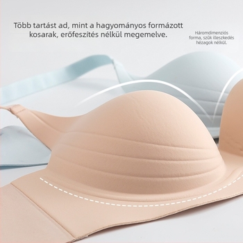 Yi Xingyao varrás nélküli, bőr színű emelő melltartó, kis méretű keblekhez, vezeték nélküli, puha támasz