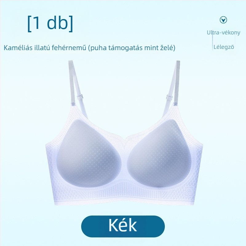 Prémium hűsítő camellia illatú, vezeték nélküli minimizer melltartó, vest-stílusú dizájnban, női alsónemű