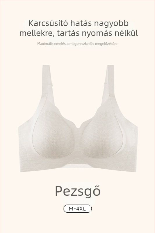 Patachou drót nélküli, varrat nélküli melltartó kicsi keblekhez, gyengéd tartás, vékony kosarai, oldalsó formázás