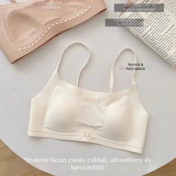3.0 Slimming Seamless Bandeau melltartó nagy mellekhez, vizuális karcsúsítás, összegyűjtés, anti-lógás, vékony testszínű