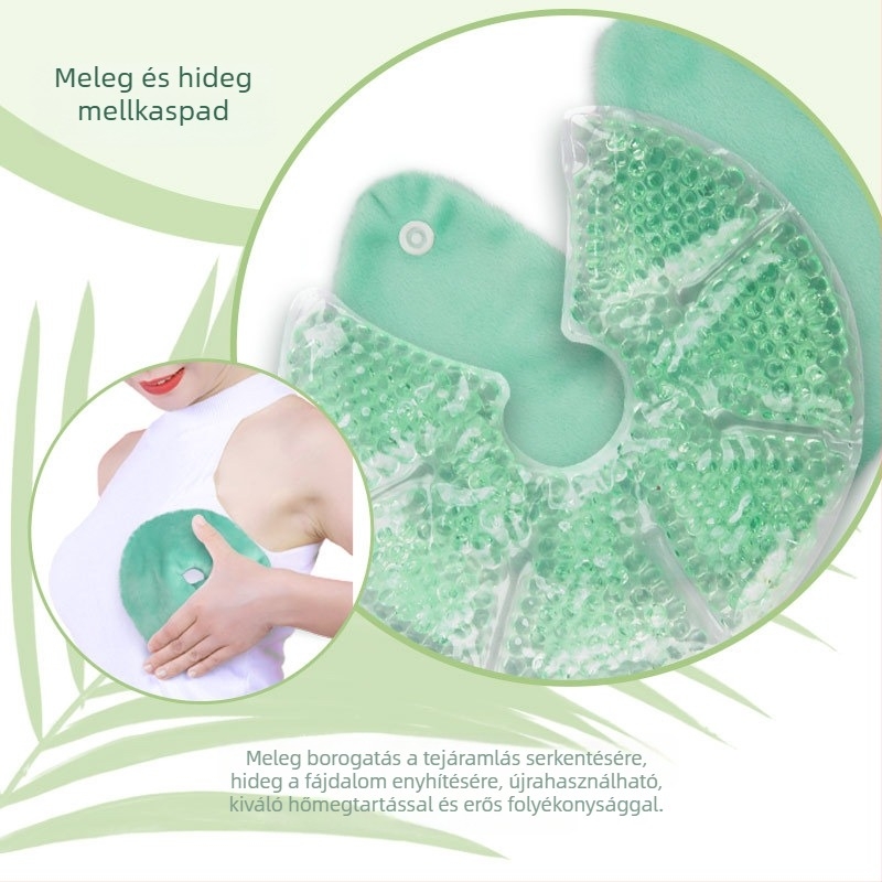 Foot Awakening 092 gélgolyós hideg/meleg kompressziós párna szülés utáni időszakra – PVC, puha plüss, gélgolyók