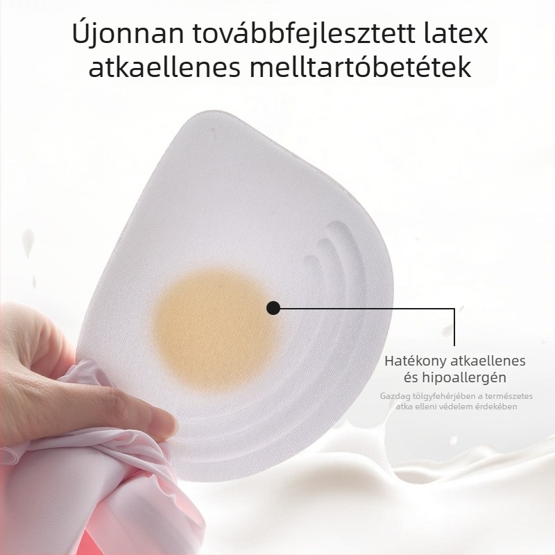 Nyári női melltartó vezeték nélküli, varrás nélküli, légáteresztő ice silk anyagból, japán stílusú, sport és jóga
