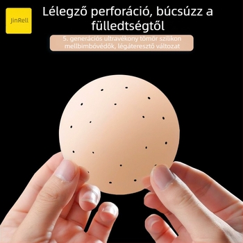 Szilikon mellbimbóvédők – Egyszínű, Légáteresztő, Ultra vékony, Bevarrás nélküli, Vízálló, Kerek forma