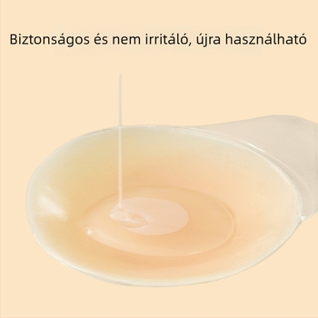 Szilikon melltartó felhúzó tapasz – láthatatlan, vékony, kerek, szexi