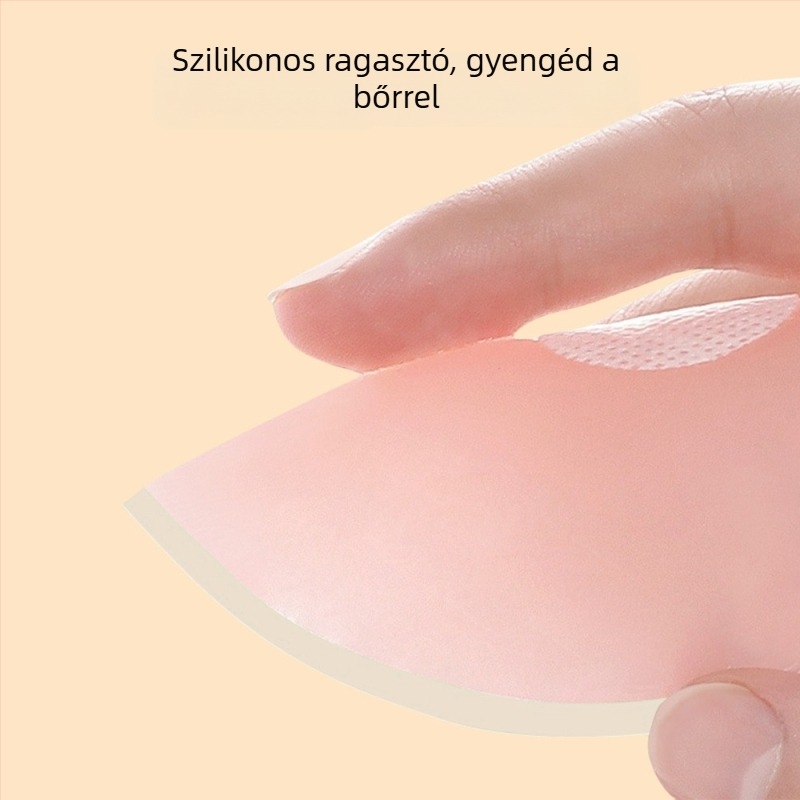Szilikon melltartó felhúzó tapasz – láthatatlan, vékony, kerek, szexi