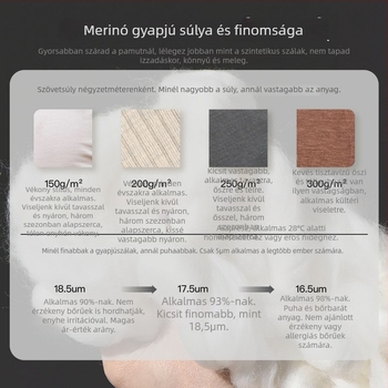 Kötött gyermek sapka 100% merinó gyapjúból, meleg és légáteresztő, hímzett díszítéssel, négy évszakos viselet, 1–2, 2–4, 4–6, 8–10 és 10+ évesek