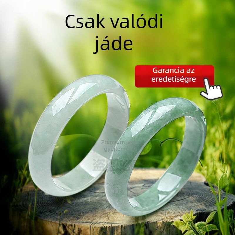 Karkötő – Jade aranyozott beültetéssel, kézzel készített, Guangzhou eredetű, megjelenés 2024 télen