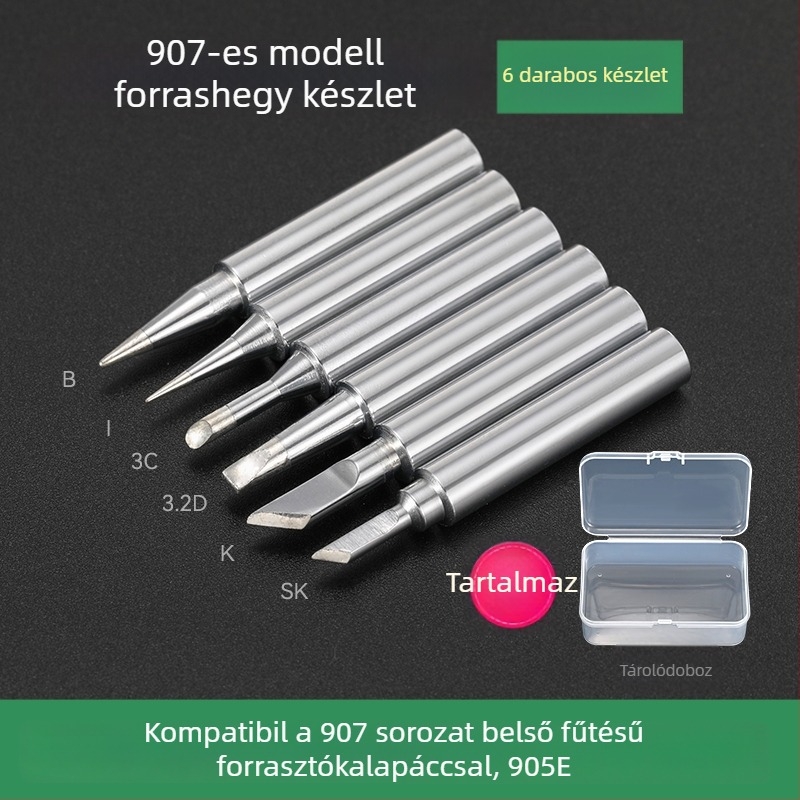 BY905 Forrasztóhegy – Univerzális belső fűtés, 60W, réz, patkó alakú hegy 905S