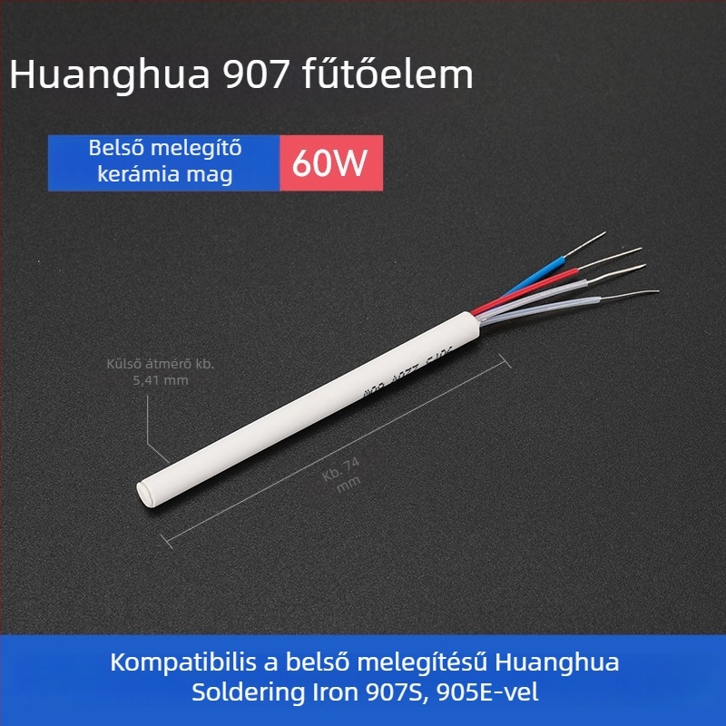 BY905 Forrasztóhegy – Univerzális belső fűtés, 60W, réz, patkó alakú hegy 905S