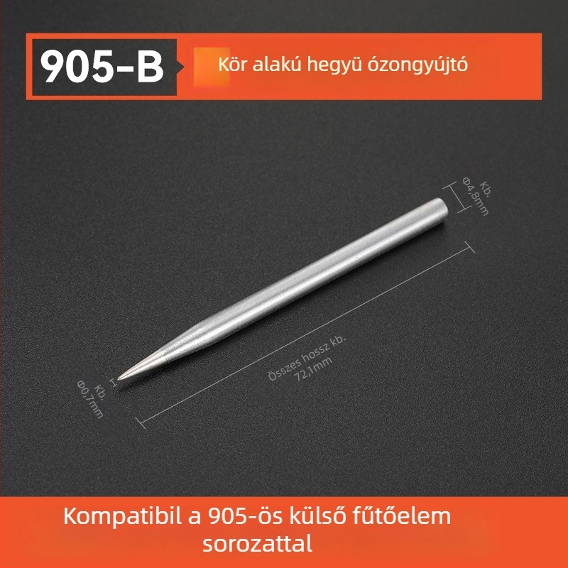BY905 Forrasztóhegy – Univerzális belső fűtés, 60W, réz, patkó alakú hegy 905S