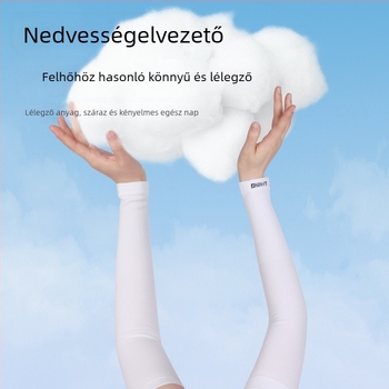 Uniszex külső karvédő, nylon anyagból, futáshoz és kerékpározáshoz