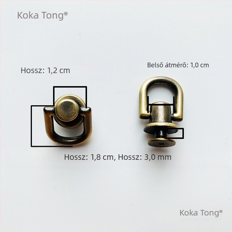 sanmushi táska fémes hardverrel, keresztpánt, fülcsatok, bayonet csatok, oldalsó klipszek