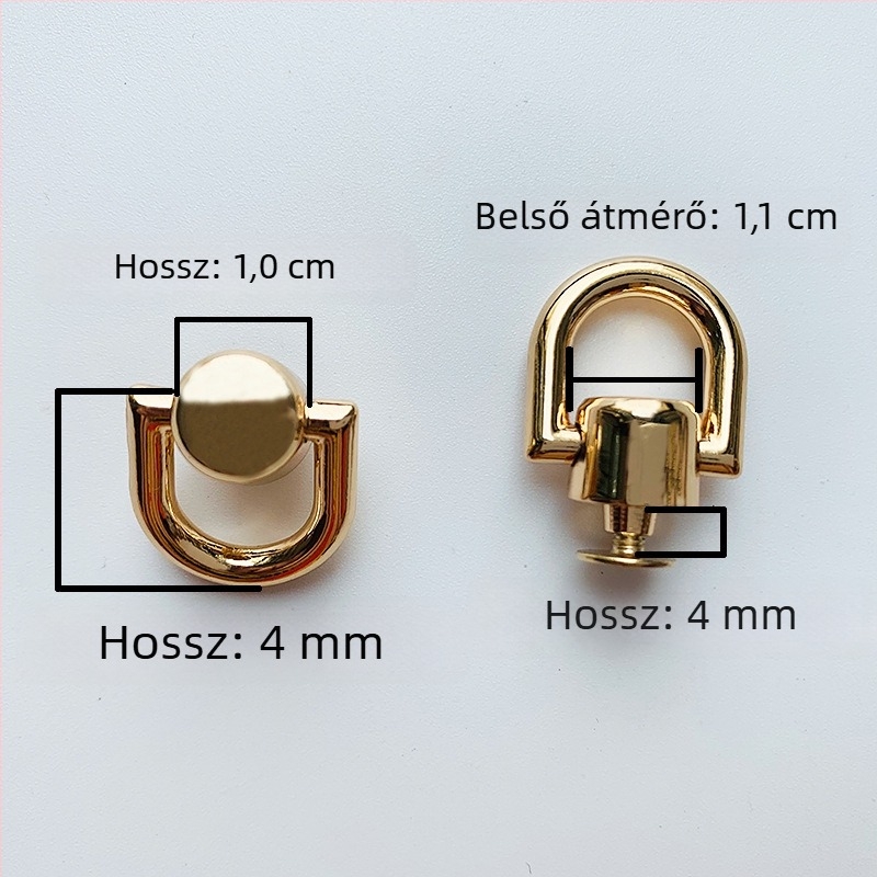 sanmushi táska fémes hardverrel, keresztpánt, fülcsatok, bayonet csatok, oldalsó klipszek