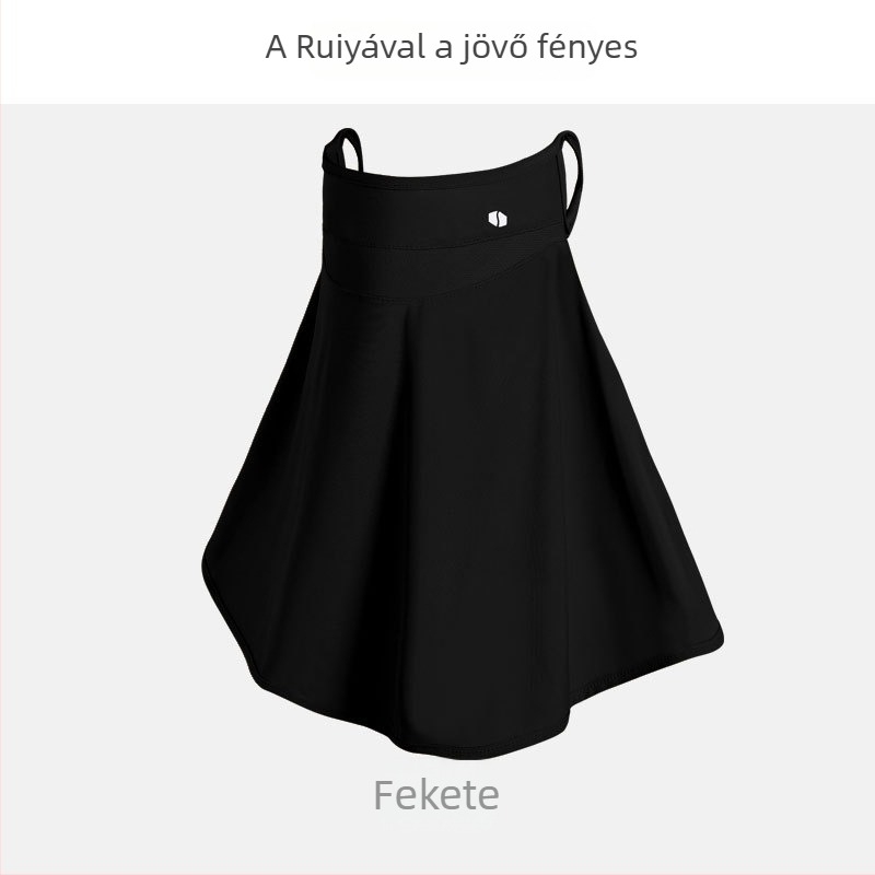 Férfiak számára UV-védelmet nyújtó teljes arcmaszk, kerékpárhoz és vezetéshez, ice silk anyagból