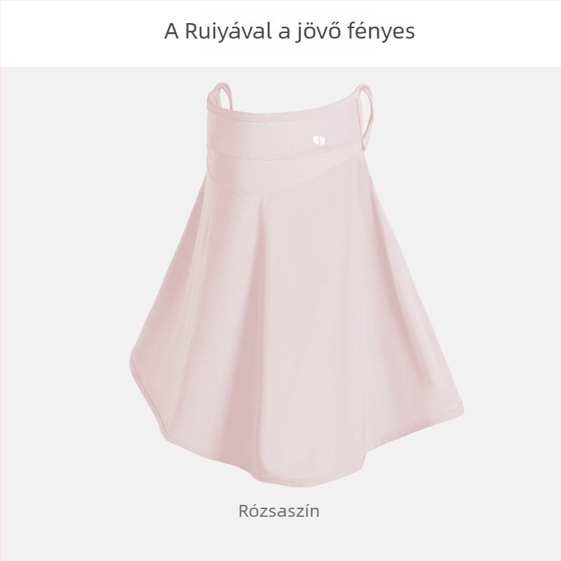 Férfiak számára UV-védelmet nyújtó teljes arcmaszk, kerékpárhoz és vezetéshez, ice silk anyagból