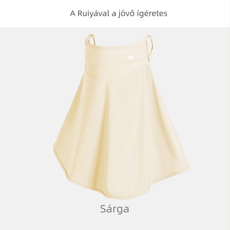Férfiak számára UV-védelmet nyújtó teljes arcmaszk, kerékpárhoz és vezetéshez, ice silk anyagból