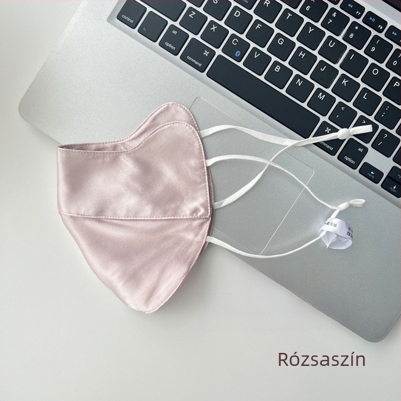 Selyem arcmaszk - UV védelem, lélegző, ultra könnyű, gyors száradás, porálló