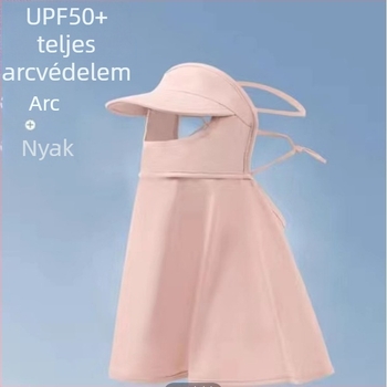 Teljes arcmaszk jégselyem anyagból kerékpározáshoz – légáteresztő, UV védelem, szélálló, nyakvédő